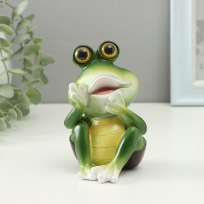 Фигурка полистоун TAKE IT EASY «Лягушонок», 7×9.5×11.5 см