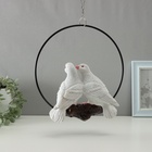 Подвесной декор TAKE IT EASY «Пара голубей», настенный, 24×24×26 см - Фото 4