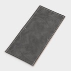 Конверт для столовых приборов Magistro, экокожа, 23.5×10.8 см, серый - Фото 2