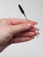 Щёточки для бровей и ресниц, силиконовые, набор - 50 шт., 10.5 см, чёрная, прозрачная - Фото 4