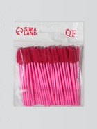 Щёточки для бровей и ресниц, силиконовые, набор - 50 шт., 10.5 см, розовая - Фото 5