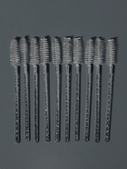 Щёточки для бровей и ресниц, набор - 10 шт., 9.5 см, прозрачная - Фото 4