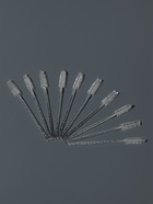 Щёточки для бровей и ресниц, набор - 10 шт., 9.5 см, прозрачная - Фото 5