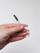 Щёточки для бровей и ресниц, набор - 50 шт., 9.5 см, чёрная, прозрачная - Фото 4