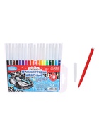 Фломастеры 18 цветов «Машинка», невентилируемый колпачок - Фото 1