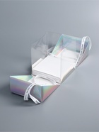 Коробка под бенто-торт с ленточками, голография, 15.5×15.5×16 см 10745956