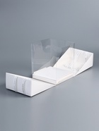 Коробка под бенто - торт с ленточками, белая, 21×21×25 см - Фото 4