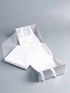 Коробка под бенто - торт с ленточками, 25×25×20 см 10745965