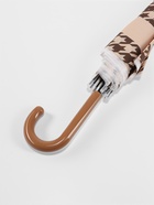 Зонт полуавтоматический «Лапка», 8 спиц, R=46/54 см, d=92 см, бежевый - Фото 4