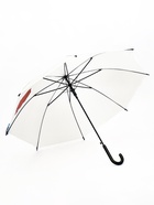 Зонт - трость детский «Медведь», полуавтоматический, 8 спиц, R=47/54 см, d=94 см, белый - Фото 3