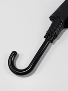 Зонт полуавтоматический «Однотон», 8 спиц, R=46/54 см, d=92 см, чёрный - Фото 4