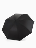 Зонт полуавтоматический «Однотон», 8 спиц, R=45/53 см, D=90 см, чёрный - Фото 1