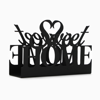 Салфетница Sweet home, металлическая, 14×9 см