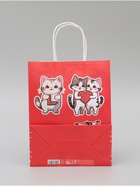 Пакет подарочный крафт Love 21×11×27 См 10660498