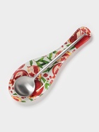 Подставка под ложку Доляна «Гранат», 23.5×8.3×1.5 см, стекло, рисунок - Фото 5