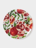 Тарелка Доляна «Гранат», d=25 см, стекло, рисунок - Фото 1