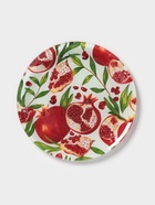 Тарелка пирожковая Доляна «Гранат», d=18 см, стекло, рисунок - Фото 1