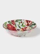 Тарелка глубокая Доляна «Гранат», 650 мл, d=18 см, стекло, рисунок - Фото 2