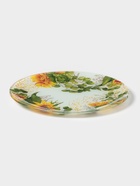 Тарелка «Подсолнухи», d=25 см, стекло, рисунок - Фото 2