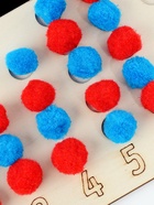 Развивающий набор «Учимся считать» с бомбошками, 28×21 см - Фото 4