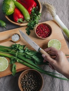 Нож кухонный универсальный SL Home «Калабрия», нержавеющая сталь, 12.5 см, бежевый 10174729 Нож кухонный универсальный SL Home «Калабрия», нержавеющая сталь, 12.5 см, бежевый 10174729