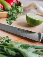 Нож кухонный хлебный SL Home «Калабрия», нержавеющая сталь, 20.5 см, бежевый 10174731 Нож кухонный хлебный SL Home «Калабрия», нержавеющая сталь, 20.5 см, бежевый 10174731