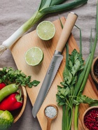 Нож кухонный хлебный SL Home «Калабрия», нержавеющая сталь, 20.5 см, бежевый 10174731 Нож кухонный хлебный SL Home «Калабрия», нержавеющая сталь, 20.5 см, бежевый 10174731