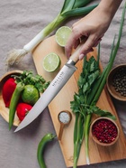 Нож кухонный разделочный SL Home «Калабрия», нержавеющая сталь, 20.5 см, бежевый 10174732 Нож кухонный разделочный SL Home «Калабрия», нержавеющая сталь, 20.5 см, бежевый 10174732