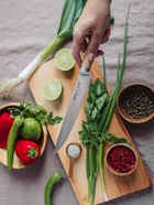 Нож кухонный разделочный SL Home «Калабрия», нержавеющая сталь, 20.5 см, бежевый 10174732 Нож кухонный разделочный SL Home «Калабрия», нержавеющая сталь, 20.5 см, бежевый 10174732