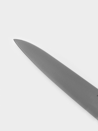 Нож кухонный универсальный Magistro Hinshitsu, нержавеющая сталь, 15.7 см, чёрный