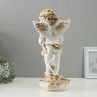 УЦЕНКА Фигура "Ангел большой" перламутр 44х20х15см - Фото 4