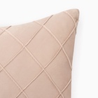 Подушка декоративная «Этель. Соло», размер 30×50 см, велюр, нежно - розовая - Фото 2