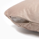 Подушка декоративная «Этель. Соло», размер 30×50 см, велюр, нежно - розовая - Фото 3