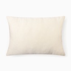 Подушка декоративная «Этель. Соло», размер 30×50 см, велюр, белая - Фото 4