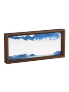 Песочные часы-картина, 17×37 см, антистресс, песок синий - Фото 1