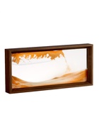 Песочные часы-картина, 17×37 см, антистресс, песок оранжевый - Фото 1