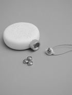 Ёлочный шар «Снежинка», 8.7×3.1×9.8 см, 1 LED, керамика, от батареек LR44×3, свечение тёплое белое - Фото 7