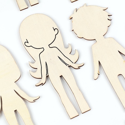 Роспись по дереву «Творческие человечки»