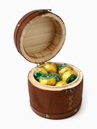 Чай чёрный китайский выдержанный «Пуэр Шу в Мандарине», Мэнхай, 2024 г, в бочонке, 200 г - Фото 3