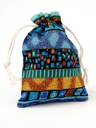 Льняной мешочек для хранения украшений, подарков, трав, 10×14 см, набор из 5 штук - Фото 2