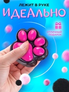 Сквиш антистресс - игрушка «Мяк-жмяк. Лапка», чёрный 10779027 - фото 16330920