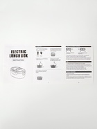 Ланч бокс для еды с подогревом, 1.3 л, 24 х 17 х 10.8 см, с автомобильным прикуривателем 10790072