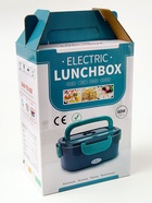 Ланч бокс для еды с подогревом, 1.3 л, 24 х 17 х 10.8 см, с автомобильным прикуривателем 10790072