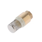 Клапан обратный ZEIN engr, 1/2", с фильтрующей сеткой - Фото 1