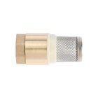 Клапан обратный ZEIN engr, 1", с фильтрующей сеткой - Фото 3