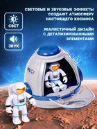 Игровой набор «Капсула космонавта», фигурки 2 шт., световые эффекты 10637578 - фото 2043118