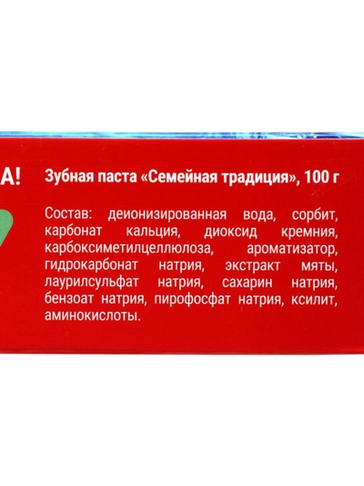 Зубная паста Семейная традиция, 100 г