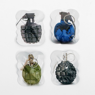 Граната - хлопушка, имитирующая звук, набор - 50 шт.