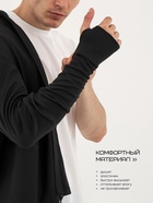 Лонгслив мужской Resport, на молнии, р. 50, цвет чёрный, базовый, с длинным рукавом - Фото 7