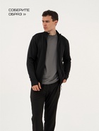 Лонгслив мужской Resport, на молнии, р. 54, цвет чёрный, базовый, с длинным рукавом - Фото 10